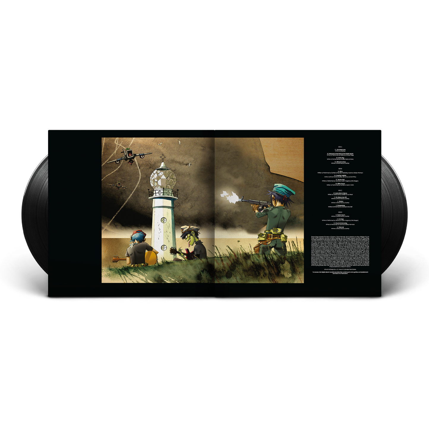 Plastic Beach (2LP Black)