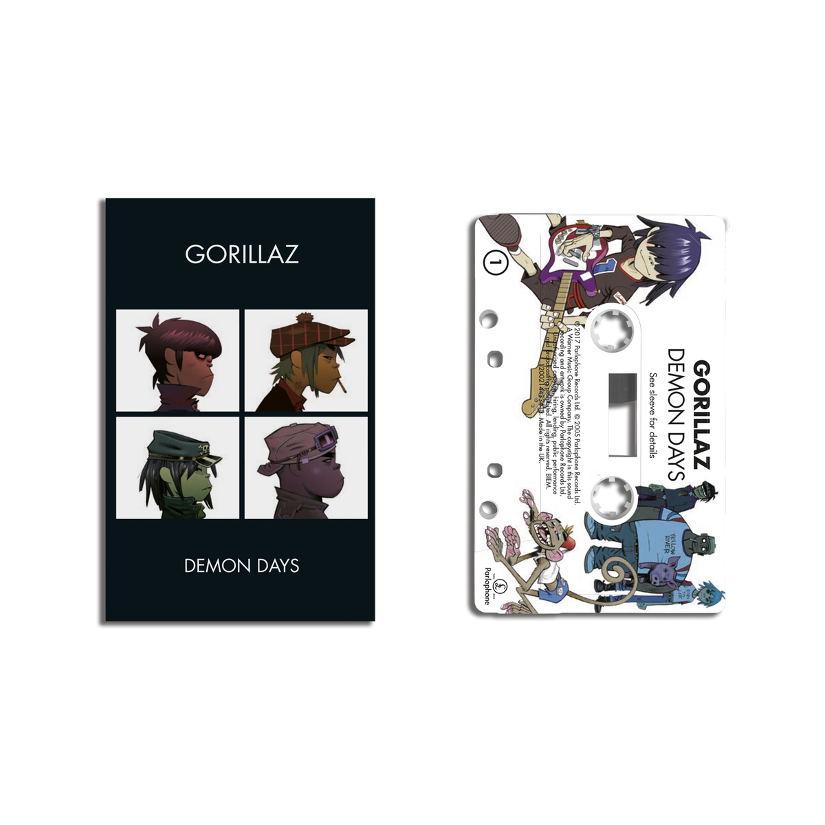 Demon Days Cassette