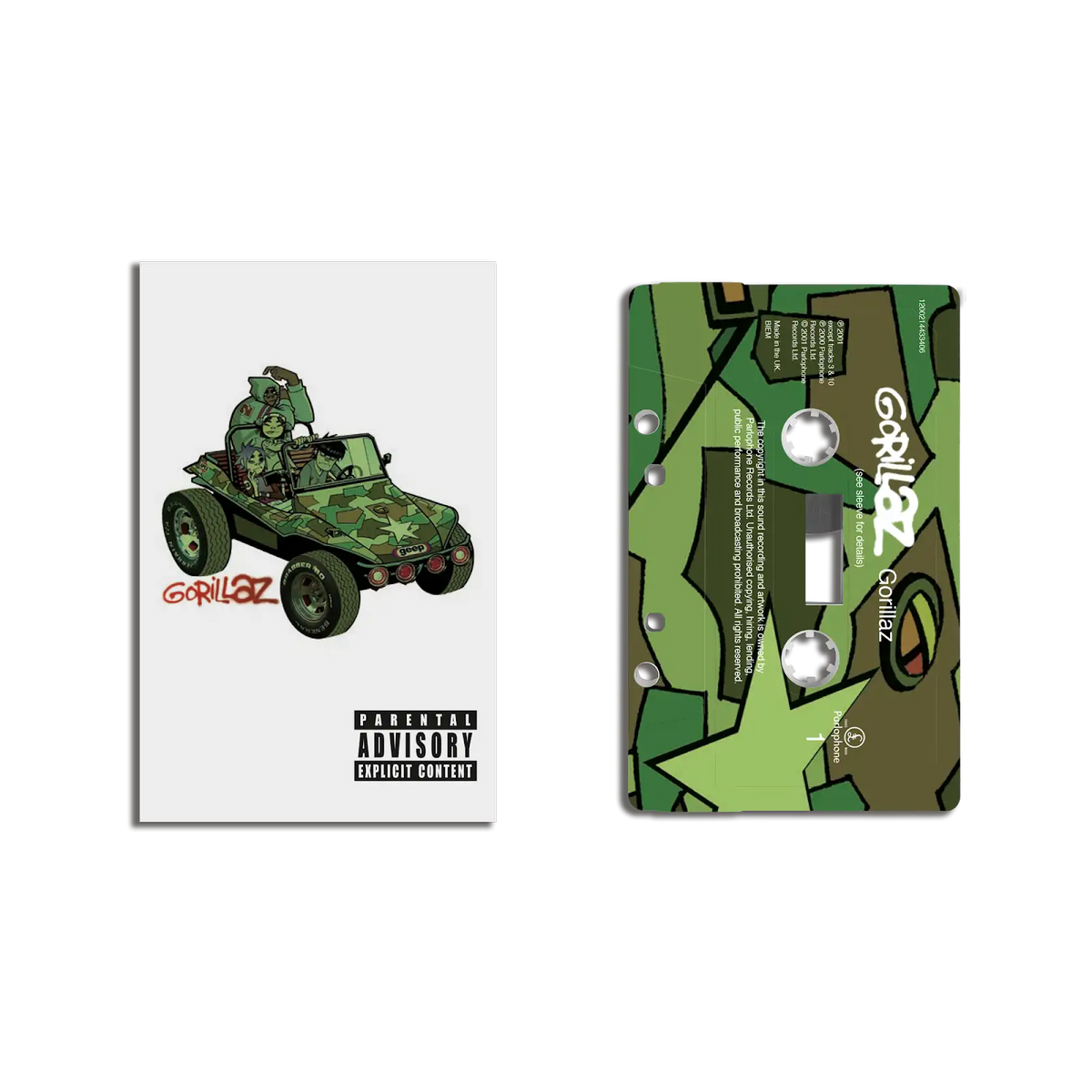 Gorillaz Cassette