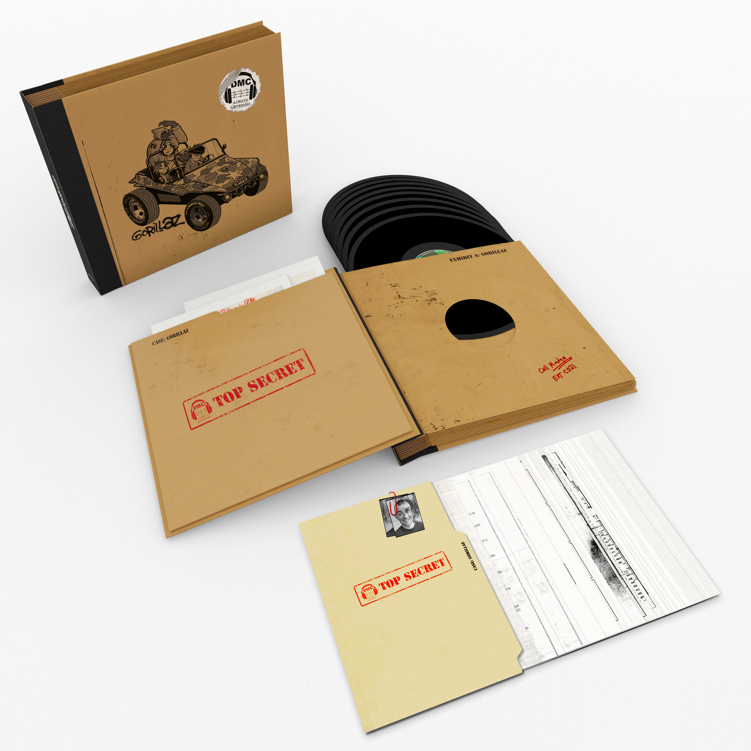 Gorillaz 20th Anniversary Super Deluxe Vinyl Boxset (First Edition) Gorillaz 20th Anniversary Super Deluxe Vinyl Boxset (First Edition)