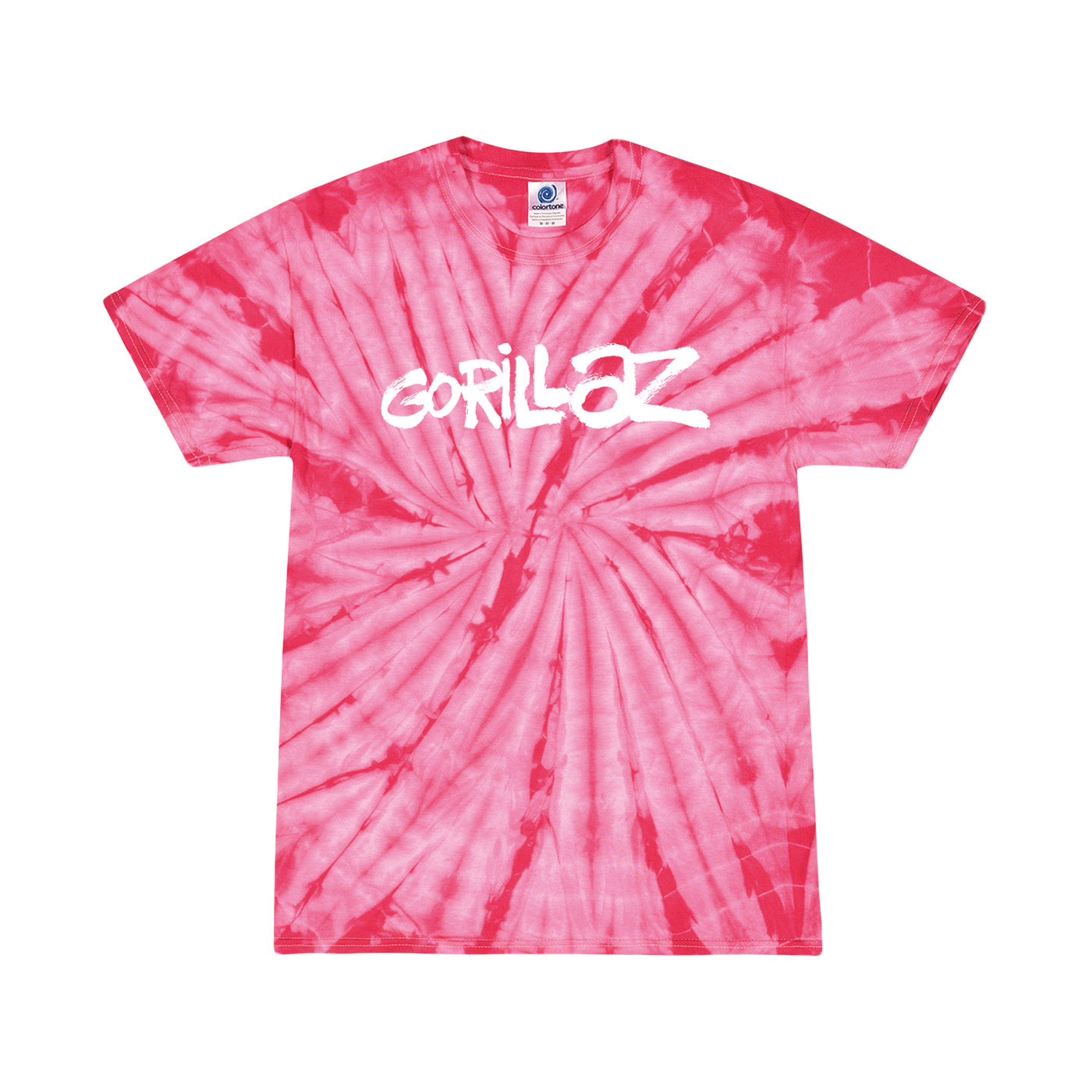 Brush Logo Spiral T-shirt – Gorillaz
