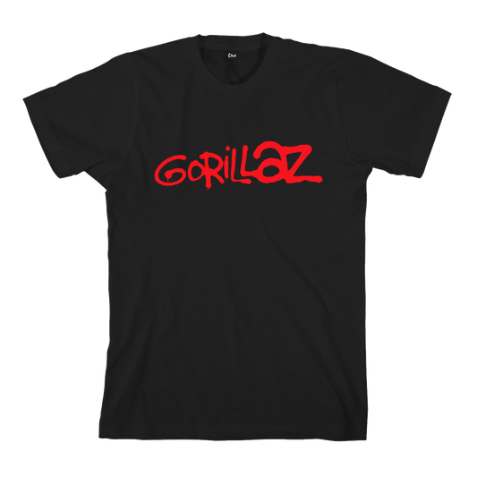 GRAFFITI LOGO BLACK T-SHIRT