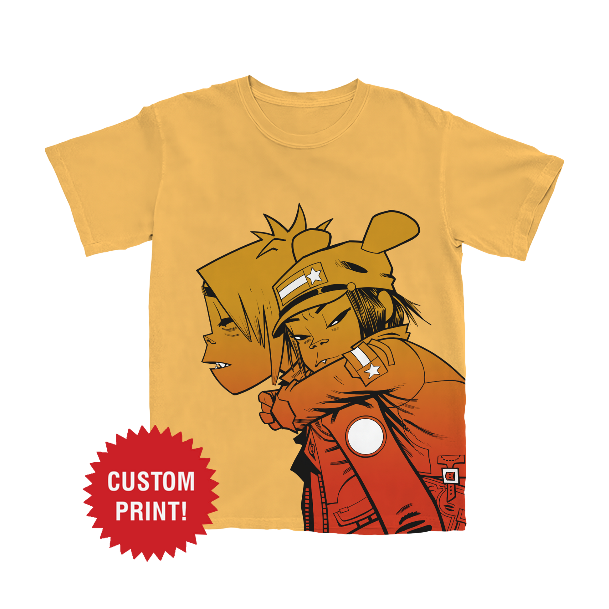Sunset Piggyback T-Shirt – Gorillaz Sunset Piggyback T-Shirt – Gorillaz