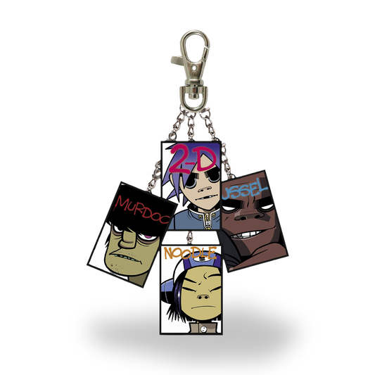 Band Heads Epoxy Bag Charm