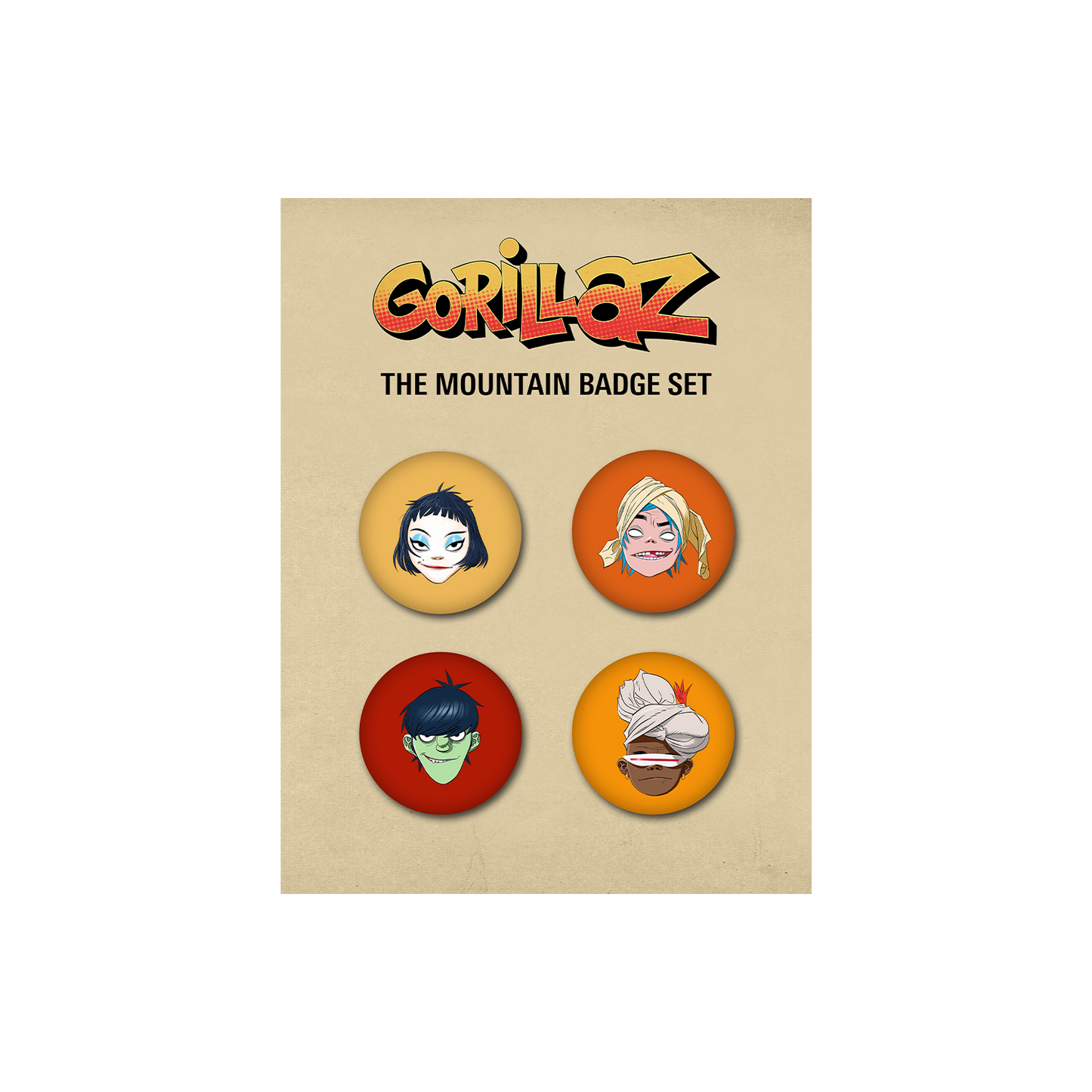 The Mountain Badge set