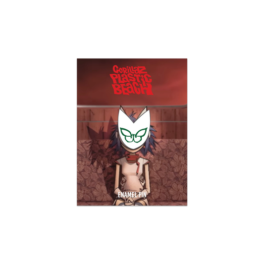 Noodle Mask Enamel Pin Badge