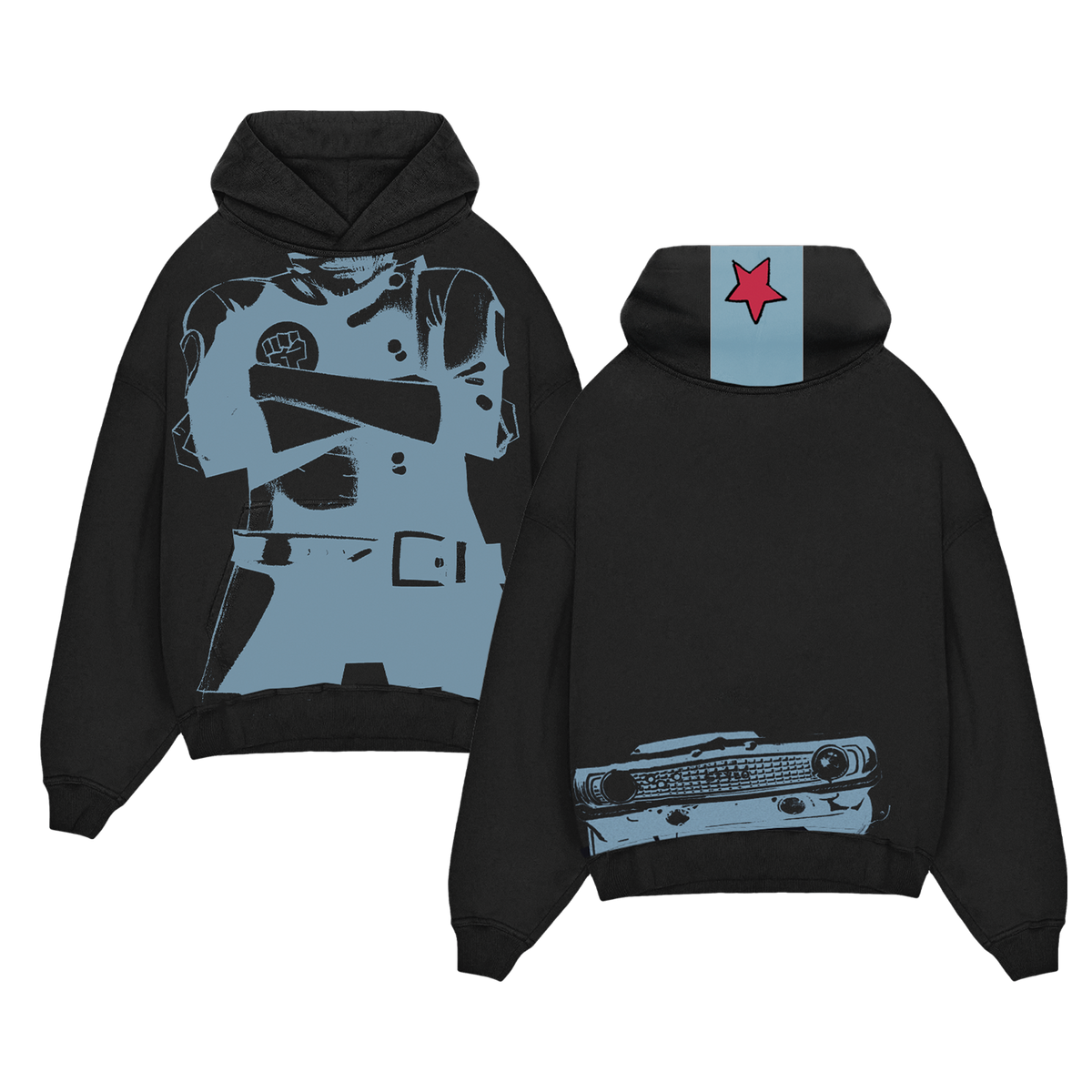 Stylo Hood Black