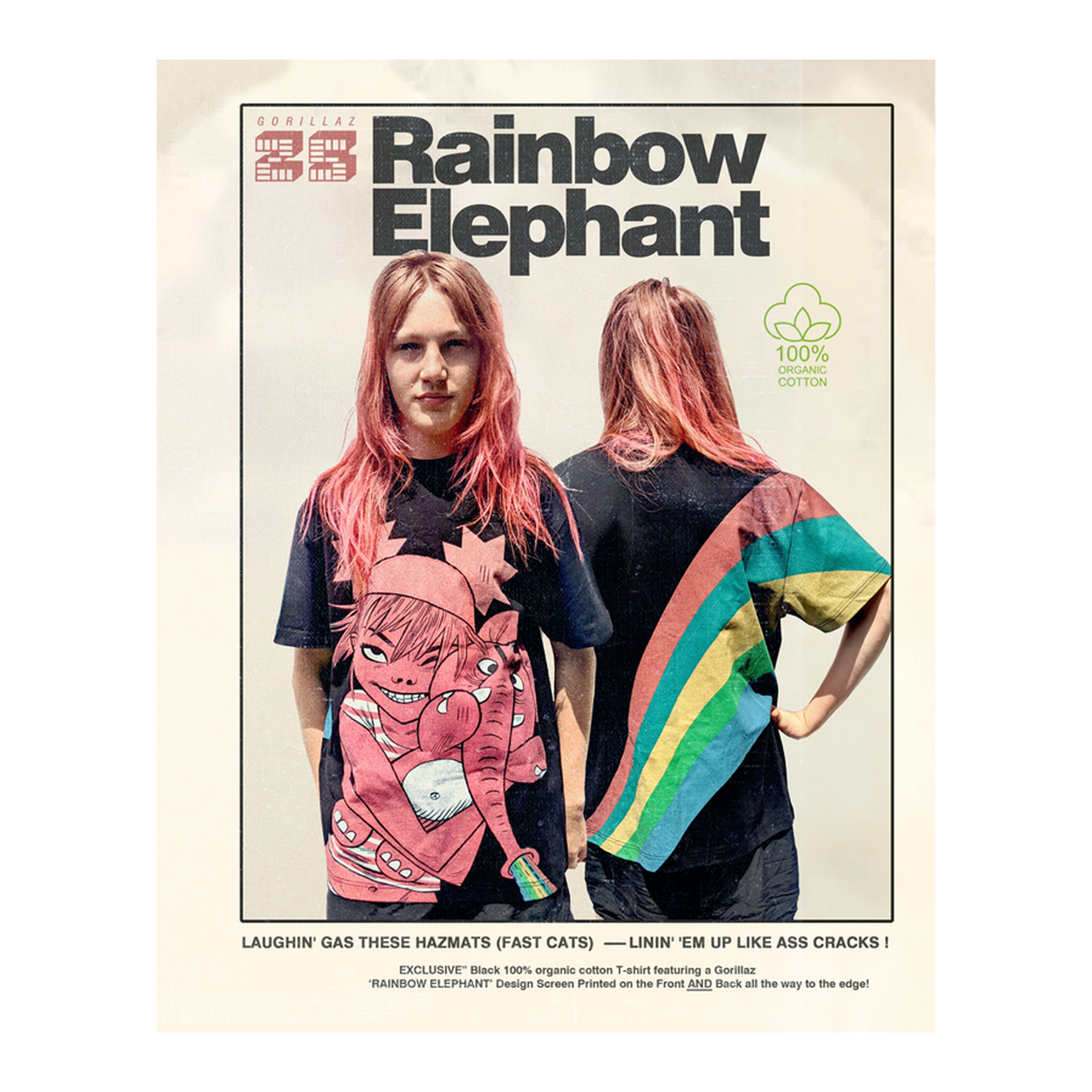 Rainbow Elephant T-Shirt