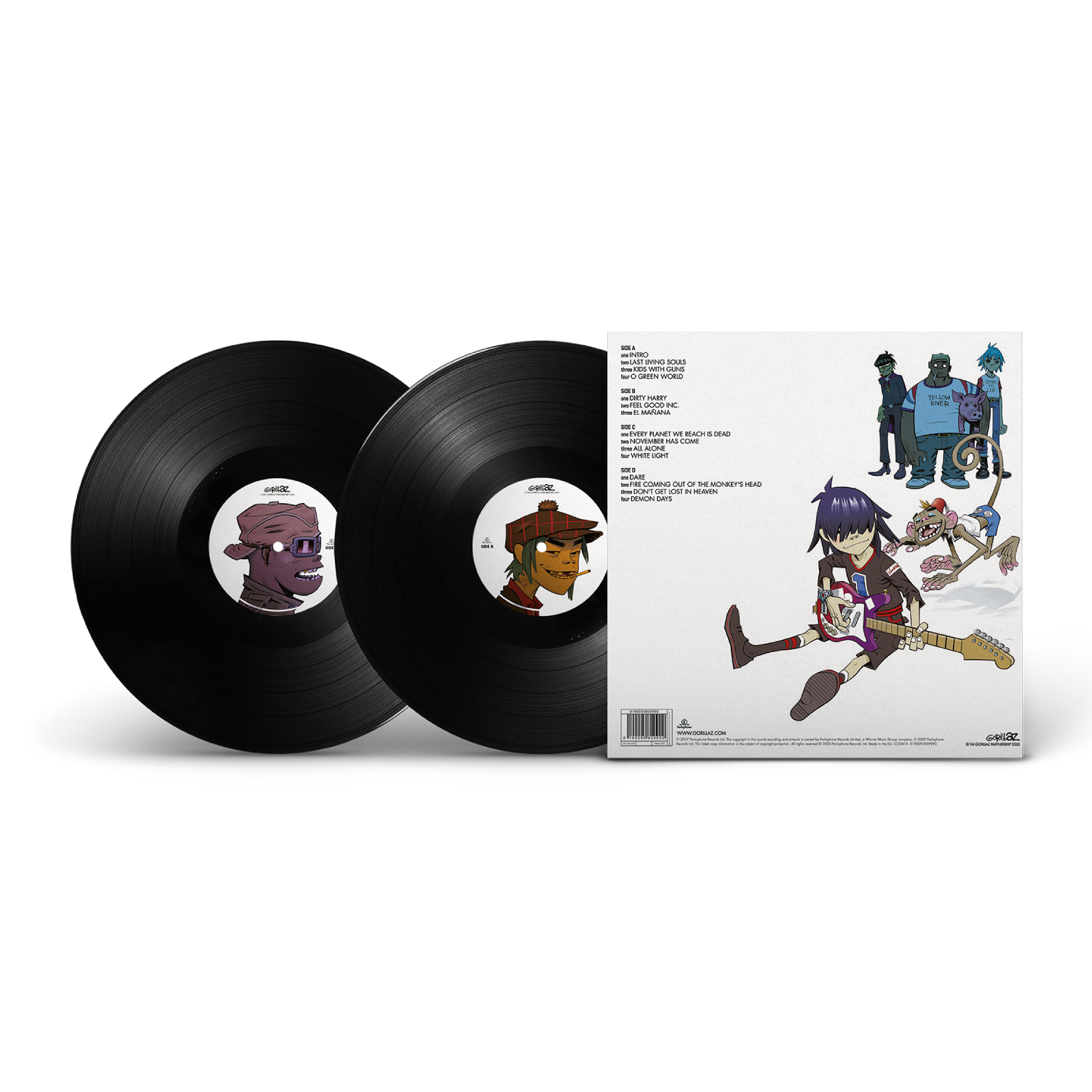 Demon Days (2LP Black) – Gorillaz Demon Days (2LP Black) – Gorillaz