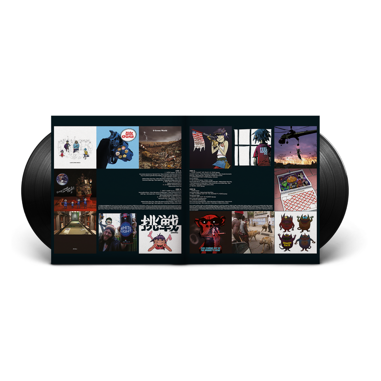 Demon Days Black 2LP