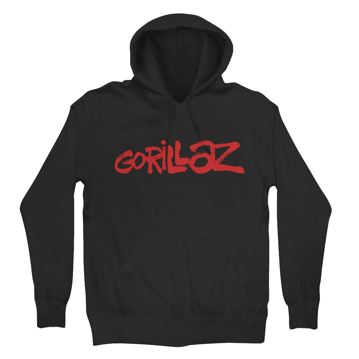 Gorillaz Spray Logo Hoodie Black