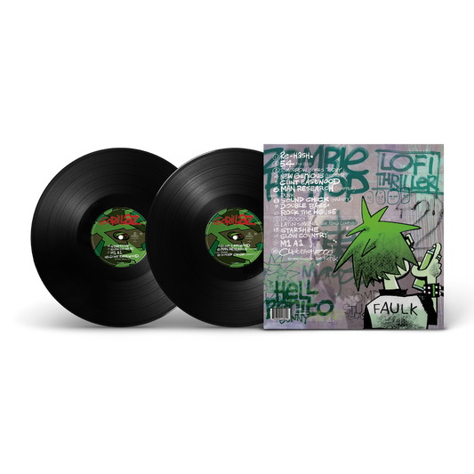 Gorillaz Black 2LP