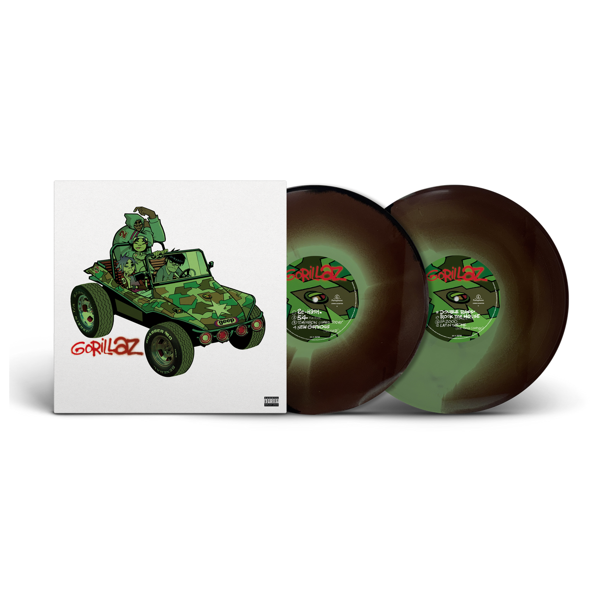 Gorillaz Colour 2LP Gorillaz Colour 2LP