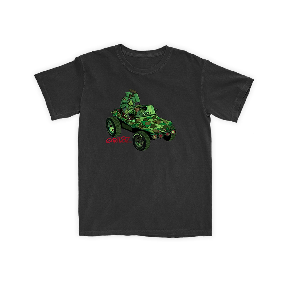 Gorillaz Turnz 20 Black T-Shirt (Limited)